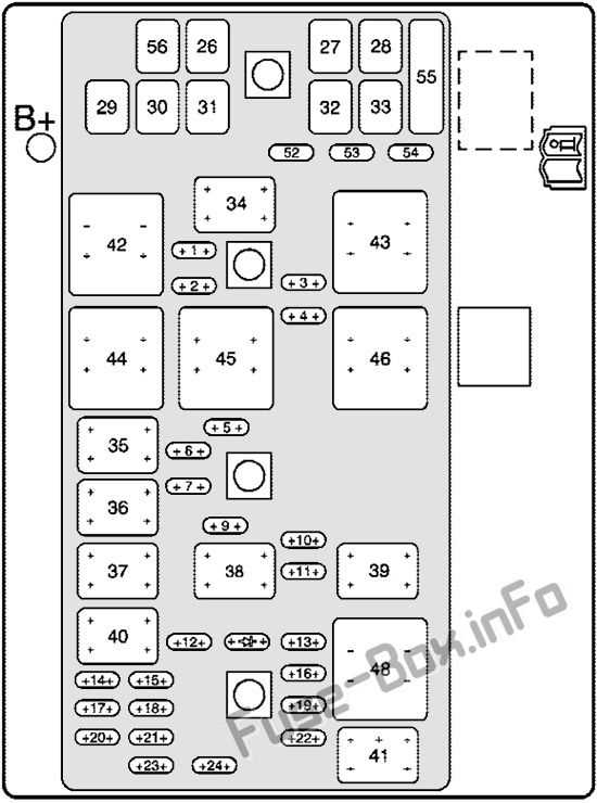 Diagram For 2006 Pontiac Grand Prix Fuse Box