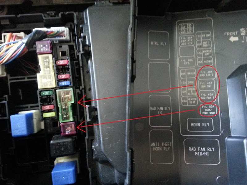 Decoding The Fuse Box Diagram For The 2007 Nissan Murano