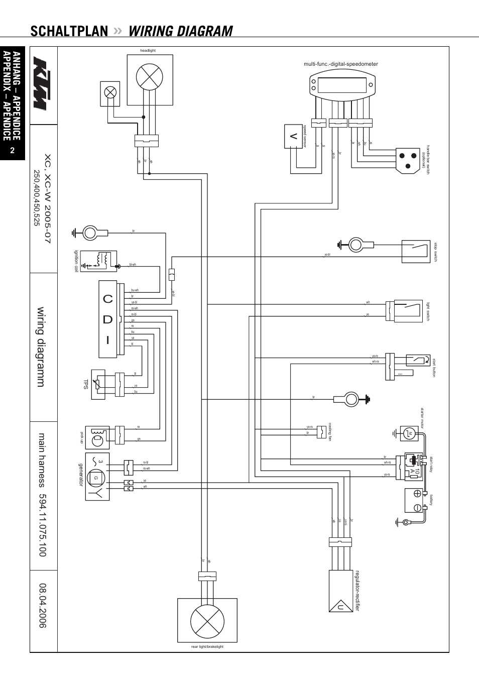 Ktm Exc Electrical Schematic