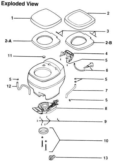 Understanding The Sealand Rv Toilet Parts Diagram